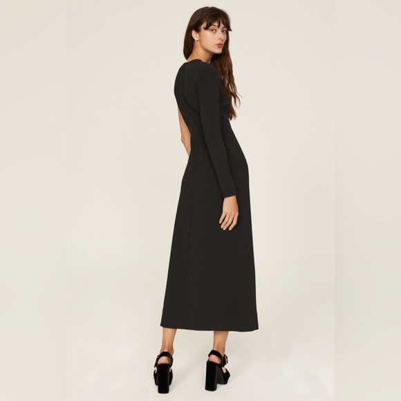 STAUD Zhuri Black Maxi Dress - Picture 4 of 10